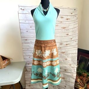 Skirt & Halter necklace & bracelet set